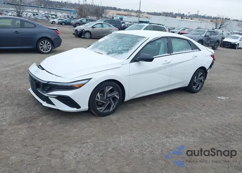 2025 Hyundai Elantra Sel Sport z USA, uszkodzony, nr VIN KMHLM4DG7SU937080